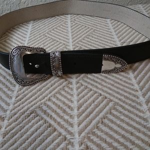 Western black belt size M - 40"